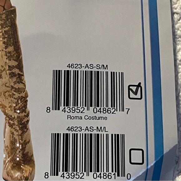 NEW Roma Ravishing Ringleader Circus Costume Size Small Medium - Picture 6 of 9